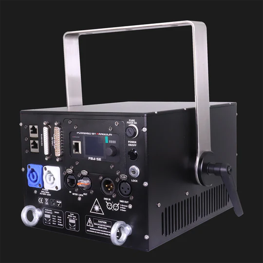 10W 40K Galvanometer Full Color Laser Light Projector Built-in FB4 For Laser Show