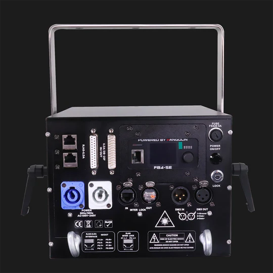 10W 40K Galvanometer Full Color Laser Light Projector Built-in FB4 For Laser Show